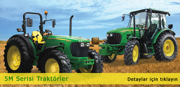 5M Serisi John Deere Traktör Balıkesir Çanakkale