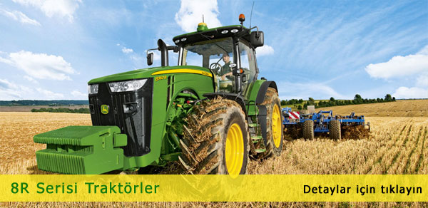 8R 2011 Serisi John Deere Traktör Balıkesir Çanakkale