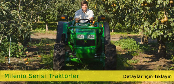 Milenio Serisi John Deere Traktör Balıkesir Çanakkale